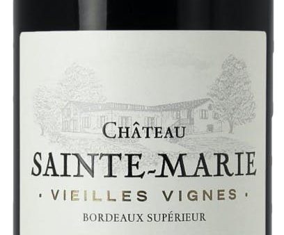 Chateau Sainte Marie Bordeaux Superieur Vieilles Vignes 2019 Online Sale