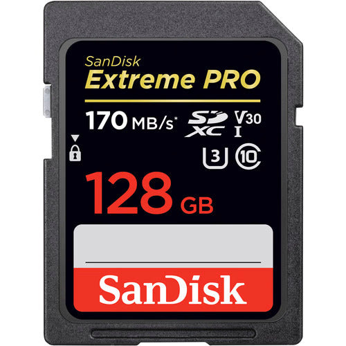 Sandisk SDSDXXY128GANCIN 128GB Extreme PRO UHS-I SDXC Memory Card For Cheap