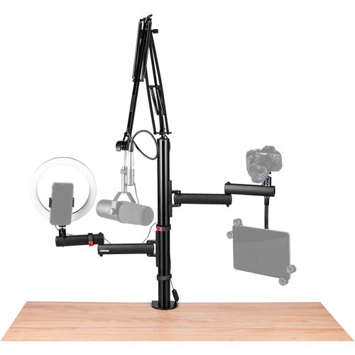 Gator Frameworks ID Series Creator Tree w Light, Mic & Camera Attachments Supply