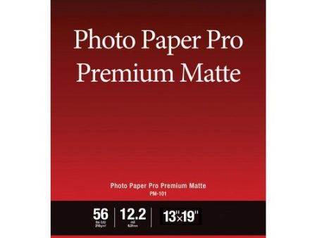 Canon PM-101 Photo Paper Pro Premium Matte (13 x 19 , 50 Sheets) on Sale