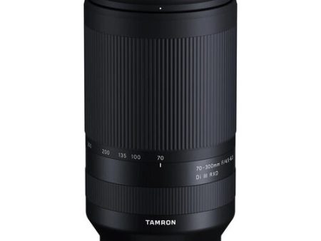 Tamron 70-300mm f 4.5-6.3 Di III RXD F Sony, Ø62 Online Sale