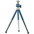 Promaster TRM-3 3-Section Mini Tripod, Blue Online now