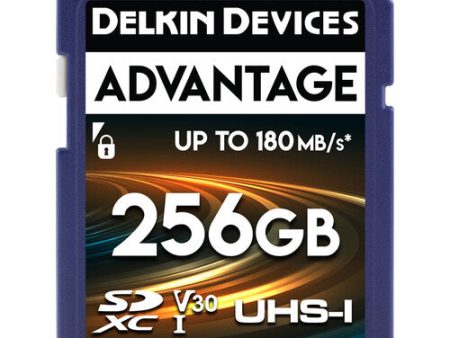 Delkin DSAV3256 256GB ADVANTAGE UHS-I SDXC Memory Card For Sale