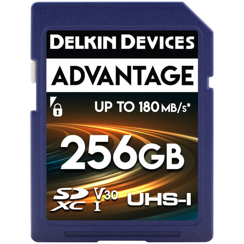 Delkin DSAV3256 256GB ADVANTAGE UHS-I SDXC Memory Card For Sale