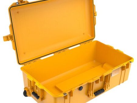 Pelican 1615AirNF Wheeled Hard Case with Liner, No Insert (Yellow) Online Hot Sale