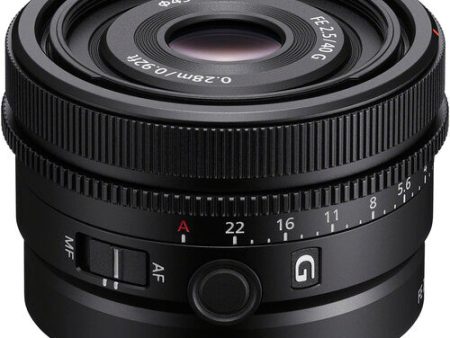 Sony SEL40F25G FE 40mm f 2.5 G Lens, Ø49 Online