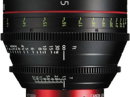 Canon CN-E 35mm T1.5 L F Cinema Prime Lens (EF Mount) Sale