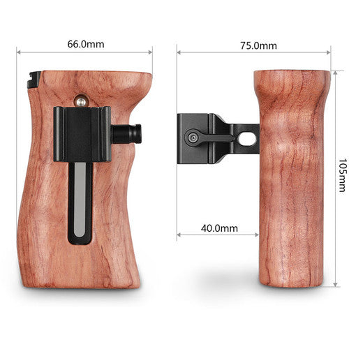 SmallRig 2187B Wooden Side Handle with NATO Clamp Online now