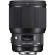 Sigma 85mm F 1.4 DG HSM Art F Canon, Ø86 Online Sale