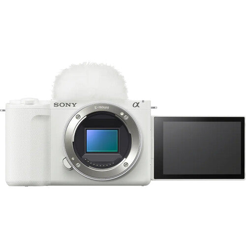 Sony ZVE10II W Mirrorless Camera, Body Only, White Hot on Sale