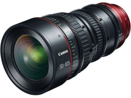 Canon CN-E 30-105mm T2.8 L S Telephoto Cinema Zoom Lens with EF Mount Hot on Sale