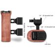 SmallRig 2187B Wooden Side Handle with NATO Clamp Online now