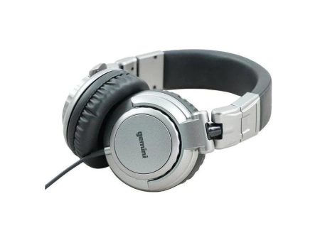 Gemini DJX-500 Professional DJ Headphone (57mm Dynamic Drivers, 1 8  & 1 4  Connector, with 157.5 Inch Long Cable) Cheap