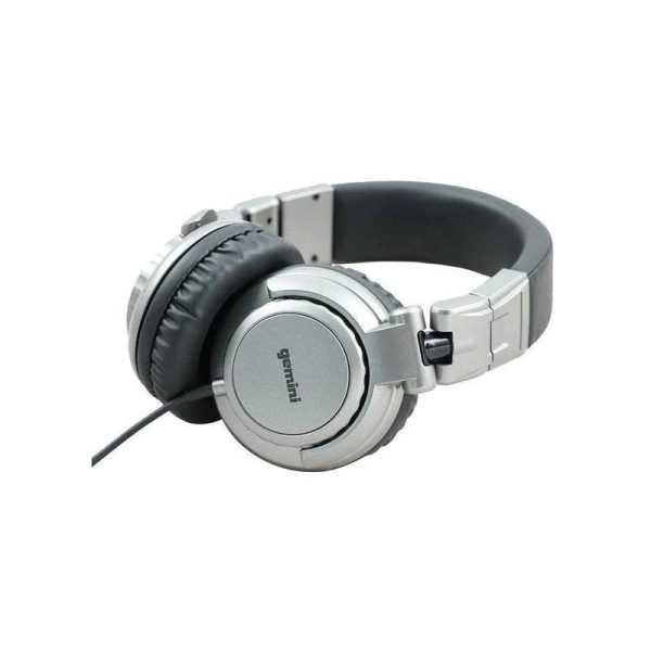 Gemini DJX-500 Professional DJ Headphone (57mm Dynamic Drivers, 1 8  & 1 4  Connector, with 157.5 Inch Long Cable) Cheap