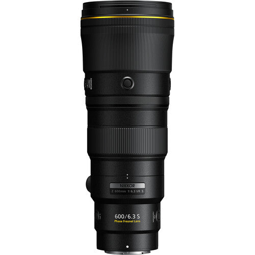 Nikon Z 600mm f 6.3 VR S Lens, Ø95 Supply