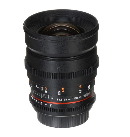 Rokinon DS24M-C 24mm T1.5 Cine Lens (EF Mount) Online Hot Sale