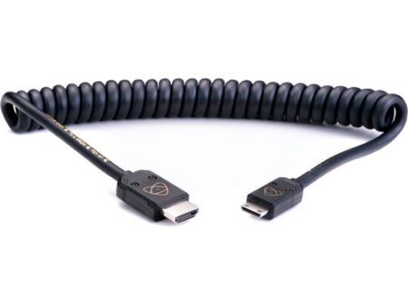 Atomos ATOM4K60C4 Atomflex Coiled Mini-HDMI To HDMI Cable (16 To 32  ) For Cheap