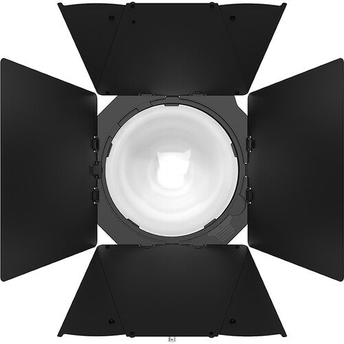 Aputure STORM 1200x Cine Kit with Skid Support, Fresnel, and Barndoors For Sale