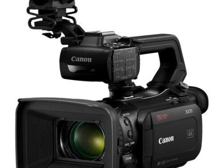 Canon XA70 UHD 4K30 Camcorder with Dual-Pixel Autofocus Supply