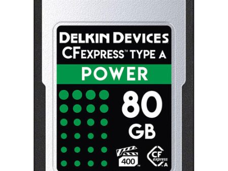 Delkin DCFXAPWR80 80GB POWER CFexpress Type A Memory Card For Sale