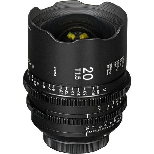 Sigma 20mm T1.5 FF High-Speed Prime (Sony E, Feet) Online