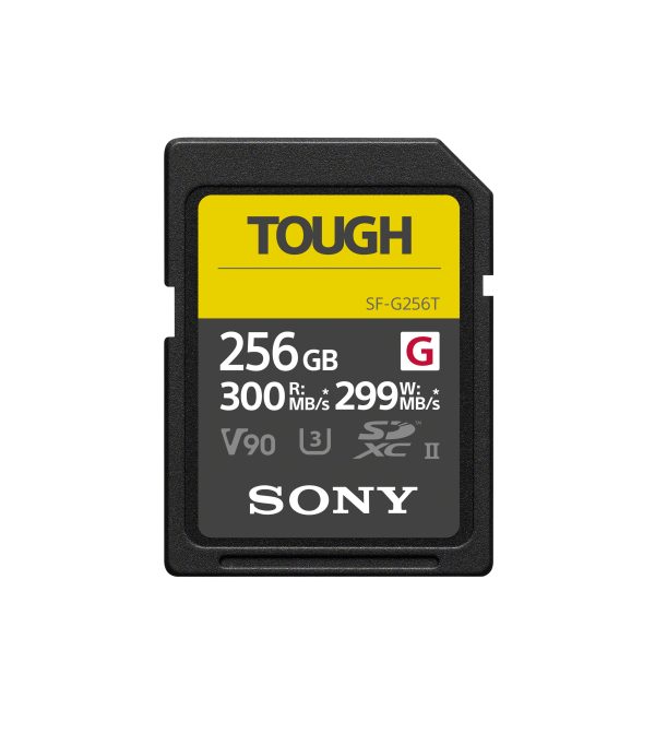 Sony SFG256T T1 SF-G Tough Series UHS-II SDXC Memory Card, 256GB Online Hot Sale