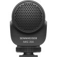 Sennheiser MKE200 Compact, Super-Cardioid On-Camera Microphone W Built-In Wind Protection & Shock Absorption For Sale