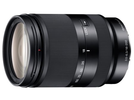 Sony SEL18200LE E 18-200mm f 3.5-6.3 OSS LE Lens, Ø62 Online Hot Sale