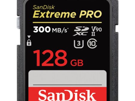 Sandisk SDSDXDK128GANCIN 128GB Extreme PRO UHS-II SDXC Memory Card Discount