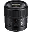 Sony SEL15F14G E 15mm f 1.4 G Lens, Ø55 Fashion