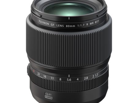 Fujifilm GF 80mm f 1.7 R WR, Ø77 on Sale