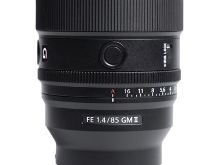 Sony SEL85F14GM2 FE 85mm f 1.4 GM II Lens, Ø77 Supply