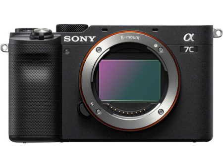 Sony A7C Full-Frame Compact Mirrorless Camera, Body Only, Black Fashion