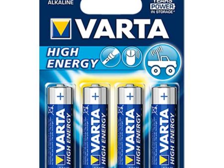 Varta AA4Pk AA High Energy 4 Pk Hot on Sale