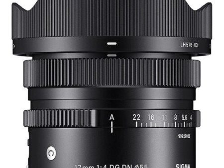 Sigma 17mm f 4 DG DN Contemporary F Sony E, Ø55 Online