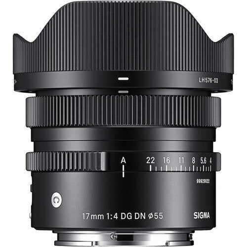 Sigma 17mm f 4 DG DN Contemporary F Sony E, Ø55 Online