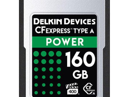 Delkin DCFXAPWR160 160GB POWER CFexpress Type A Memory Card on Sale