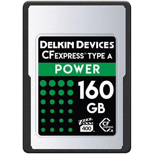 Delkin DCFXAPWR160 160GB POWER CFexpress Type A Memory Card on Sale