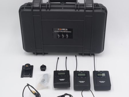 Comica CVMWM200 Audio Transmitter Set, Used For Sale