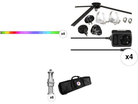 Astera AX1 Wireless PixelTube 4-Light Kit Discount