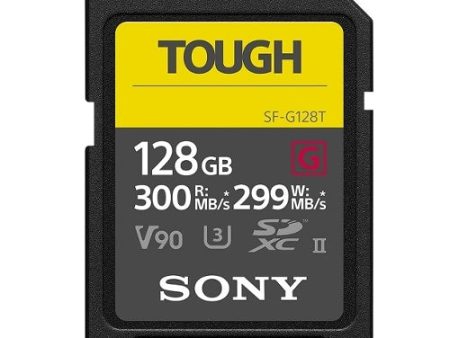 Sony SFG128T T1 SF-G Tough Series UHS-II SDXC Memory Card, 128GB Online