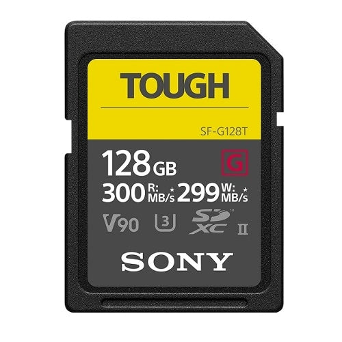 Sony SFG128T T1 SF-G Tough Series UHS-II SDXC Memory Card, 128GB Online