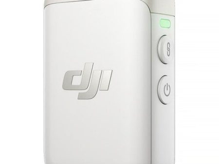 DJI MIC 2 Wireless Microphone Transmitter (1 TX), Platinum White Sale