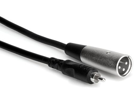 Hosa XRM110 Rca Male To 3-Pin XLR Male Audio Cable, 10  Hot on Sale