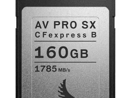 Angelbird 160GB AV PRO CFexpress 2.0 Type B SX Memory Card on Sale