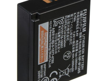 Fujifilm NPW126S Li-Ion Battery Pack F X100VI, XT30II, XS20 For Discount