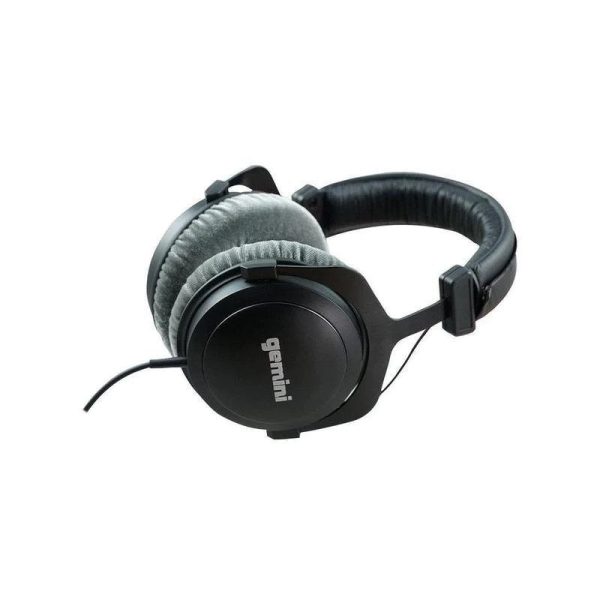 Gemini DJX-1000 Professional DJ Headphone (57mm Dynamic Drivers, 1 8  & 1 4  Connector, with 157.5 Inch Long Cable) Supply