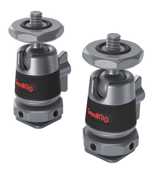 SmallRig 2948B Mini Ball-Head Mounting Support Kit with Removable Cold Shoe (2pcs) Discount