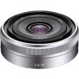 Sony SEL16F28S E 16mm f 2.8 Lens, Silver, Ø49 Discount