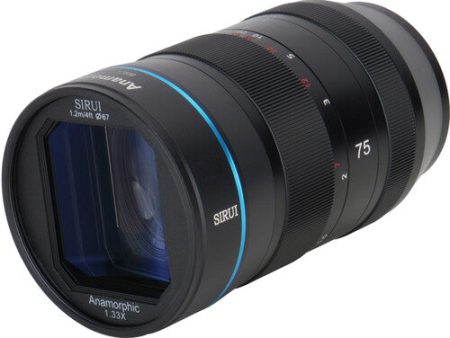 Sirui SR75EFM 75mm F 1.8 1.33x Anamorphic Lens, Canon EF-M Mount Supply